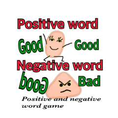 [LINEスタンプ] Trendy positive and negative word game-4の画像（メイン）
