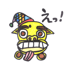 [LINEスタンプ] シーサー時々クマ