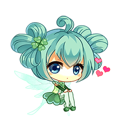 [LINEスタンプ] Little Flower Fairy