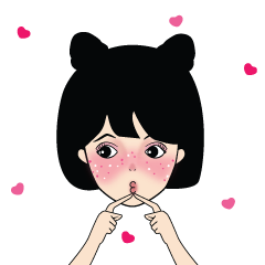 [LINEスタンプ] 2800 PINK