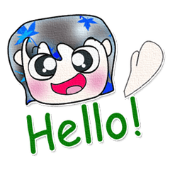 [LINEスタンプ] Mr. Osamu. Hello！ ^__^