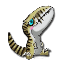 [LINEスタンプ] Pocket Dino