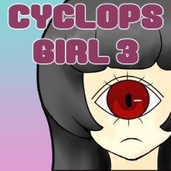 [LINEスタンプ] =CYCLOPS GIRL3=