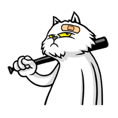 [LINEスタンプ] Weird Grumpy Cat