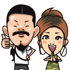 [LINEスタンプ] Nong ＆ Tong