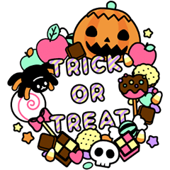 [LINEスタンプ] Spooky Cutie Halloween Stickers