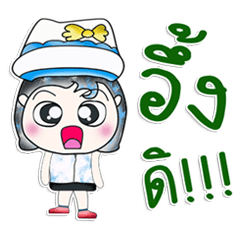 [LINEスタンプ] Mr. Saki. Hello！ ^___^