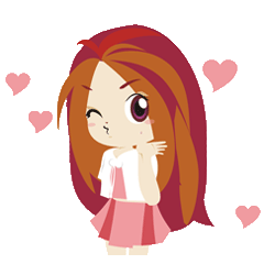 [LINEスタンプ] The YU GIRL life