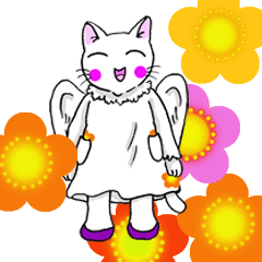 [LINEスタンプ] 猫の天使3