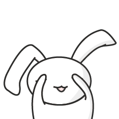 [LINEスタンプ] The Daily of Lazy Rabbit