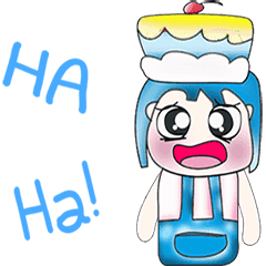 [LINEスタンプ] Hi！ My name is Kohaku. ^__^！！