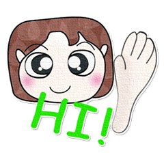 [LINEスタンプ] Hi！ My name is Kunio！.^____^