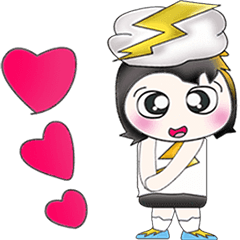 [LINEスタンプ] Mr. SATORU. I love thunderbolt.