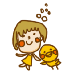 [LINEスタンプ] とりちゃんスタンプ