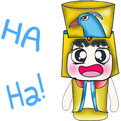 [LINEスタンプ] Mr. Kazuki. ^__^ Eypt！