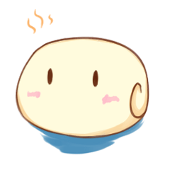 [LINEスタンプ] This is a society of steamed bread