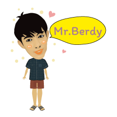 [LINEスタンプ] MR.Berdy