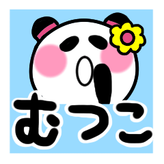 [LINEスタンプ] むつこさんが使うパンダスタンプ