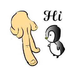 [LINEスタンプ] Penguin sauce