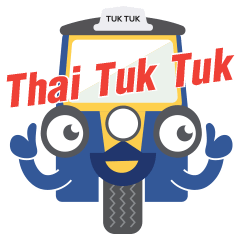 [LINEスタンプ] TTT : Thai Tuk Tuk