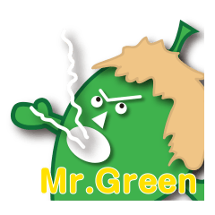 [LINEスタンプ] World of Mr.Green