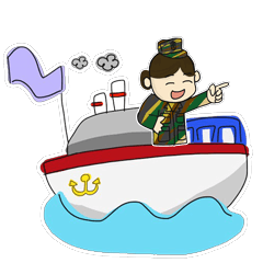 [LINEスタンプ] Marine Girls