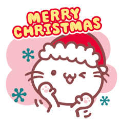[LINEスタンプ] Maji Meow Christmas Special
