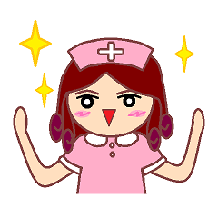 [LINEスタンプ] Nurse GaGa