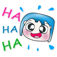 [LINEスタンプ] Mr. Hohaku. Ha Ha Ha！！！