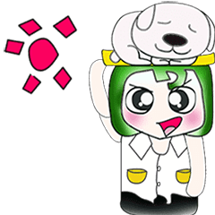 [LINEスタンプ] Hi！ My name is Masanori. ^_^ love dog.