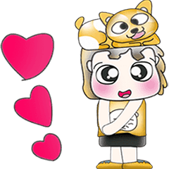 [LINEスタンプ] Mr. Kanada. Love Cat！！