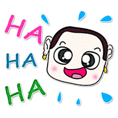 [LINEスタンプ] HI My name Chimai.^__^