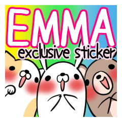 [LINEスタンプ] Emma's exclusive sticker