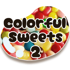 [LINEスタンプ] 〇●Colorful sweets 2●〇