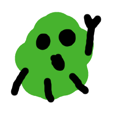 [LINEスタンプ] some green things