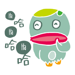 [LINEスタンプ] Sausage Lips Penguin