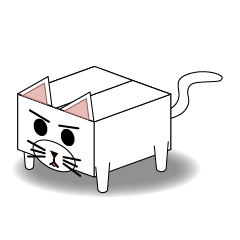 [LINEスタンプ] Carton animals-Cats articles