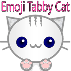 [LINEスタンプ] Emoji Tabby Cat