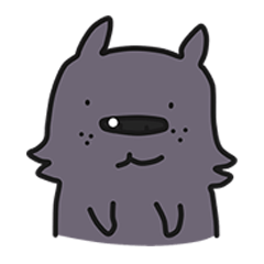 [LINEスタンプ] Shura the Chow-Chow