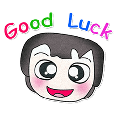 [LINEスタンプ] My name is Tamama.^_^ Good Luck！！