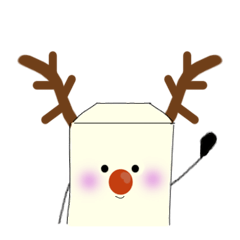 [LINEスタンプ] Little ToFu Boy -Christmas Special-