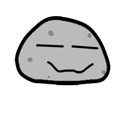 [LINEスタンプ] I am a stone