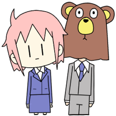 [LINEスタンプ] 寝不足OLゆとりちゃん