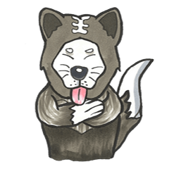 [LINEスタンプ] Akita dog Arnold