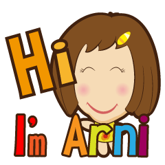 [LINEスタンプ] Lovely Arni