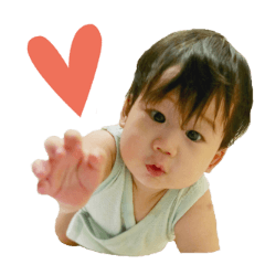 [LINEスタンプ] スーパーキュートベイビネイト