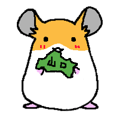 [LINEスタンプ] 山口弁のハムスター