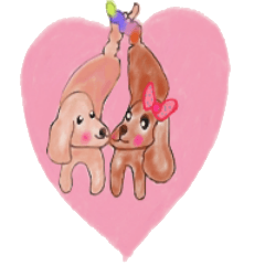 [LINEスタンプ] MilkTea dog