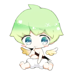 [LINEスタンプ] ながくてんし君