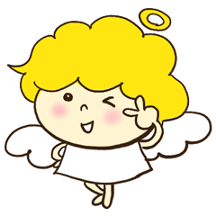 [LINEスタンプ] スイートデコレーション 天使スタンプ